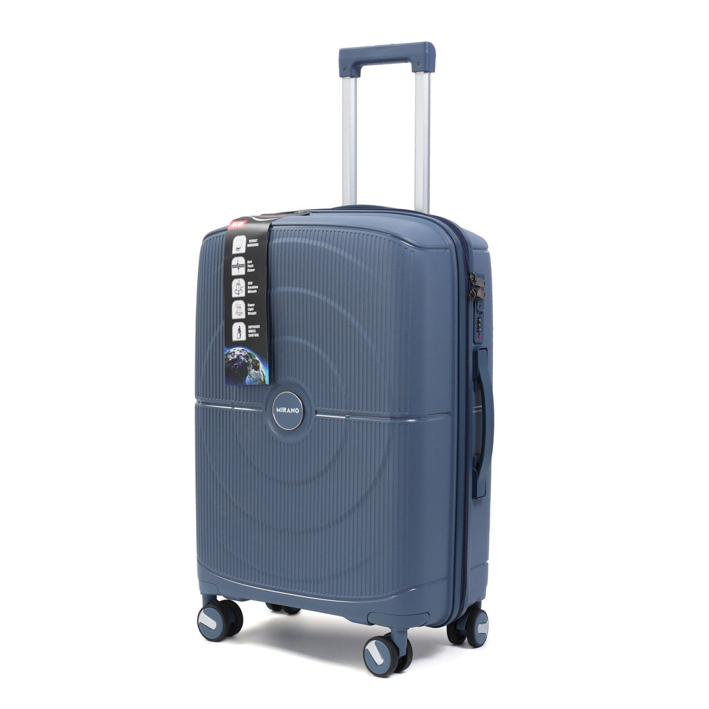 Troler Mirano Turin, 65 cm, Albastru - TROLERE - Mirano - Mirano - Blue - M - Trolere - Troler